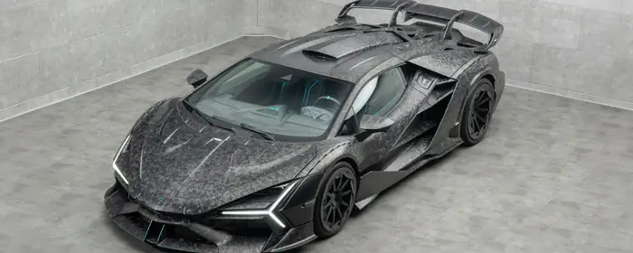 UltraWide 21:9 обои Mansory (2560x1080): Lamborghini Revuelto, Mansory, обвес, карбон