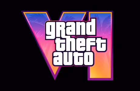 Обои игры: GTA 6, Vice City, тропики, логотип
