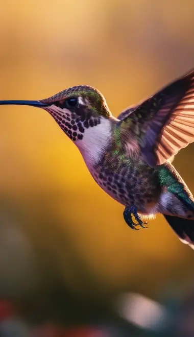 Animals wallpapers: hummingbird, bird, flowers, nectar