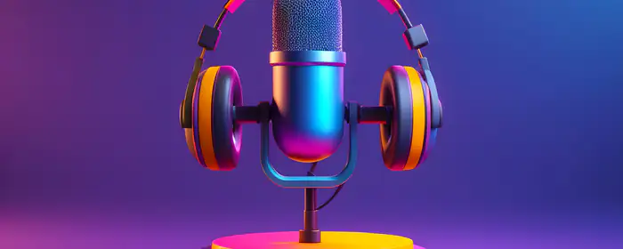 Technology wallpapers: microphone, headphones, studio, equipment