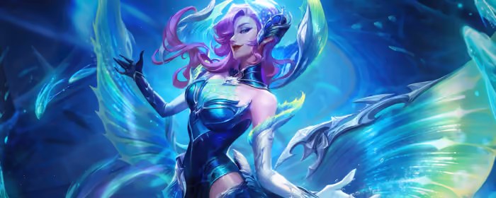 UltraWide 32:9 обои магия (3840x1080): Моргана, League Of Legends, женщина, фиолетовые волосы