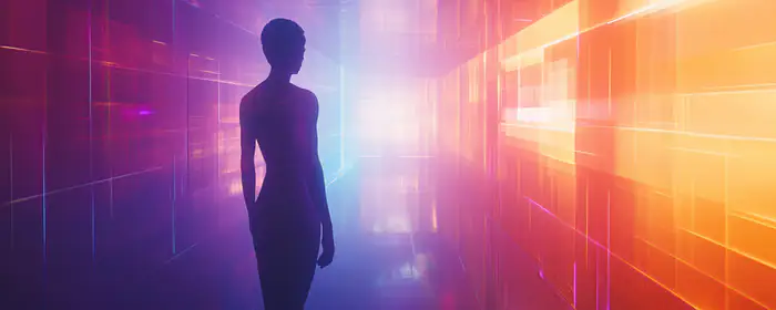 UltraWide 32:9 wall wallpapers (5120x1440): silhouette, tunnel, neon, glow