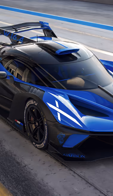 Обои машины: Bugatti Bolide, спойлер, обвес, карбон