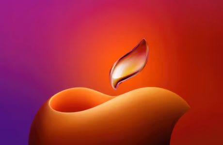Gradient Wallpapers for Apple iPad 1 (1024x1024): Apple Inc, minimalism, logo, icon