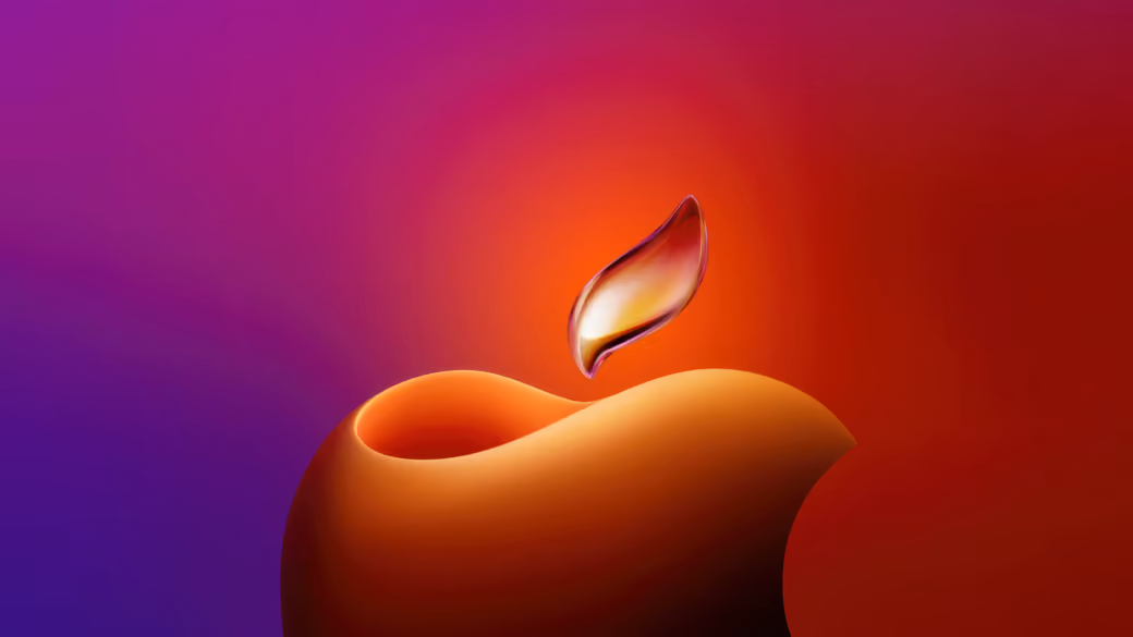 Apple Minimalist Logo Icon - Wallpapers for Samsung, HTC, Sony in 540x960 resolution