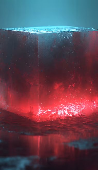 Fantasy wallpapers: monolith, artifact, glow, stones