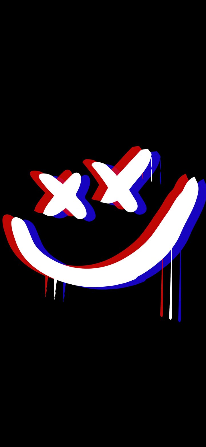 Glitch Smiley Icon - Wallpapers for Samsung Galaxy A11/A20e/A20/M11, Xiaomi Redmi 9A/9C, POCO C40 in 720x1560 resolution