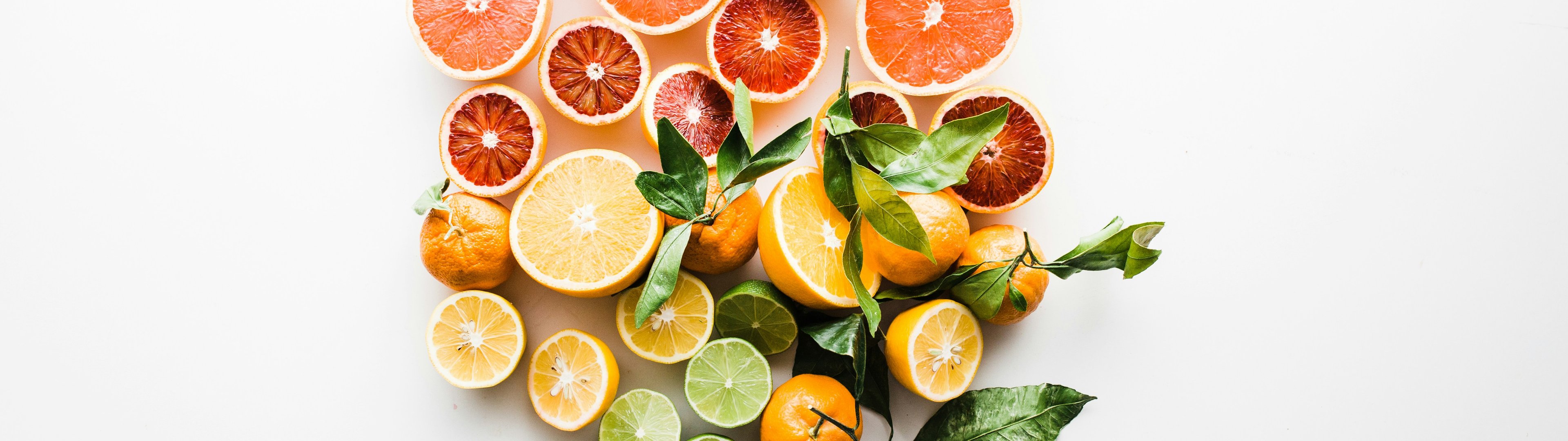 Citrus fruit composition - UltraWide 32:9 wallpapers in 3840x1080 resolution