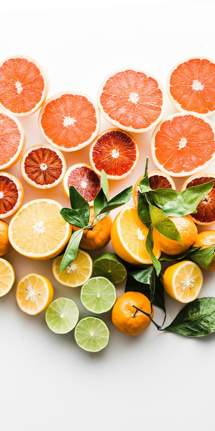 Citrus fruit composition - Wallpapers for Samsung Galaxy A03s, Xiaomi Redmi 7A, POCO C3 in 720x1440 resolution