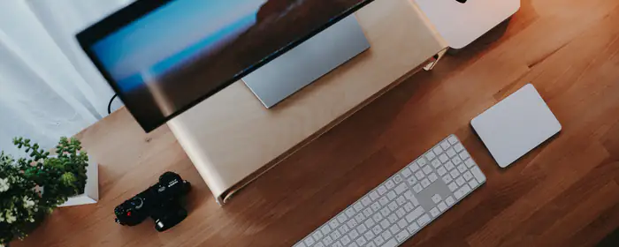 UltraWide 32:9 camera wallpapers (3840x1080): Apple Mac mini, PC, desk, monitor