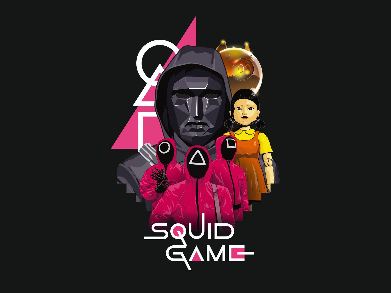 Poster of the Squid Game 2 - UXGA wallpapers in 1600x1200 resolution
