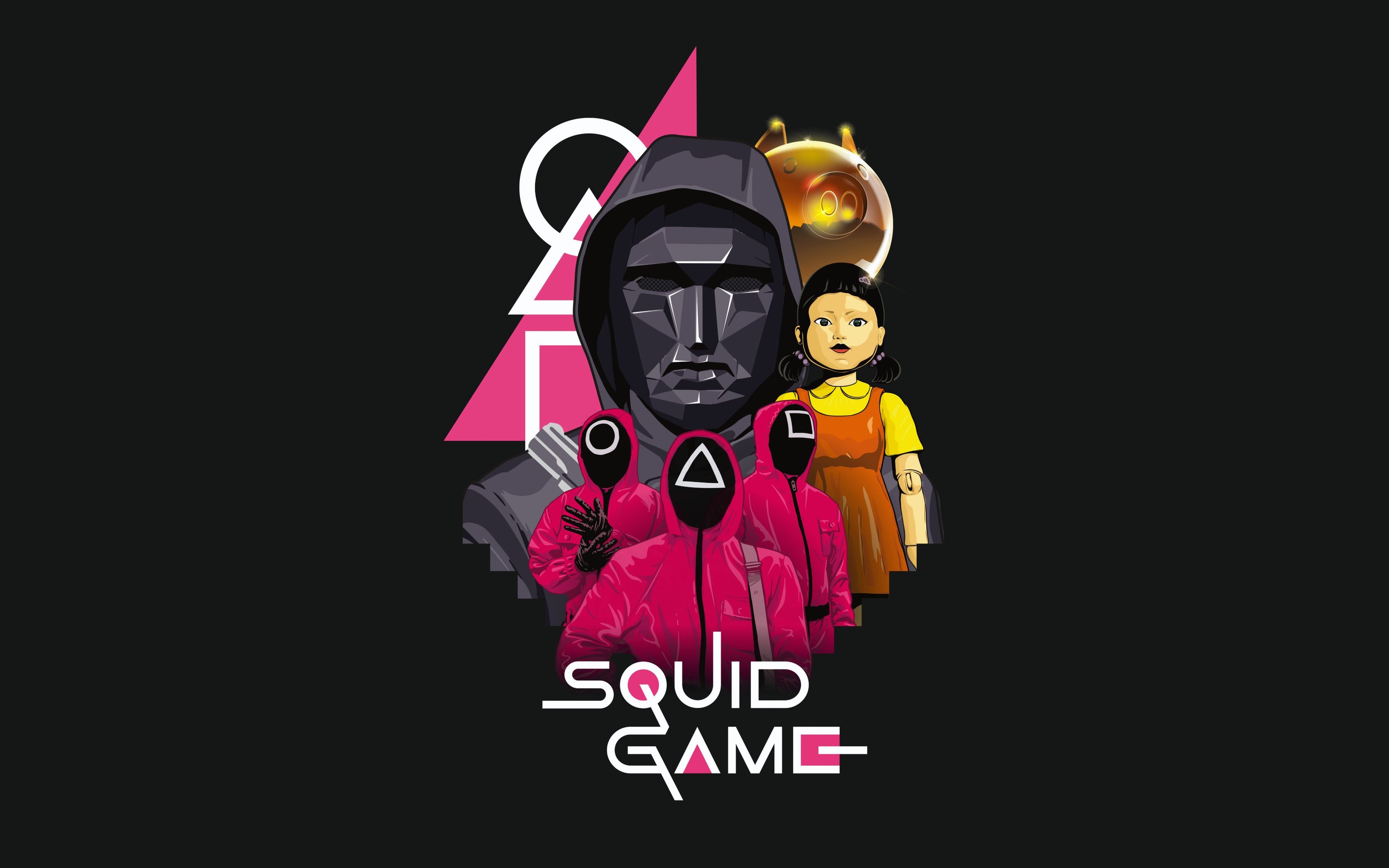 Poster of the Squid Game 2 - Wallpapers for Apple MacBook 15″ in 2880x1800 resolution