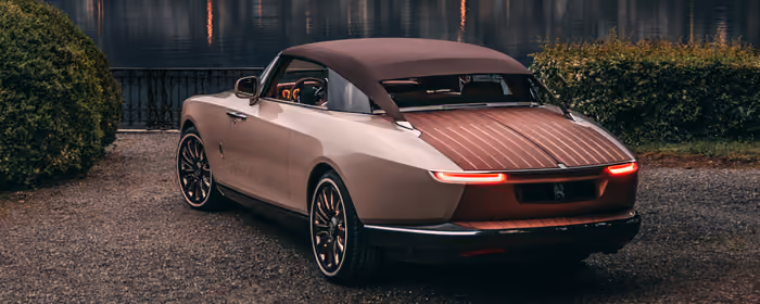 UltraWide 21:9 обои (2560x1080): Rolls-Royce Boat Tail, роскошь, кабриолет, люксовая машина