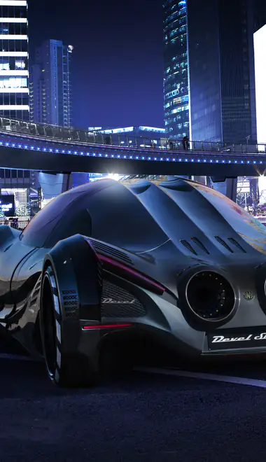 Wallpapers for Samsung Galaxy Z Fold 2/3 (1768x2208): Devel Sixteen, UAE, Dubai, hypercar