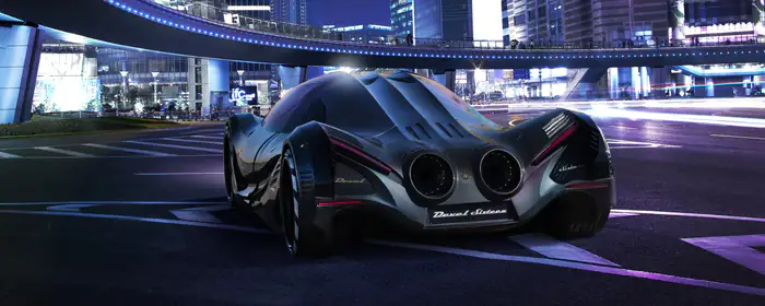 UltraWide 32:9 обои мост (5120x1440): Devel Sixteen, ОАЭ, Дубай, гиперкар
