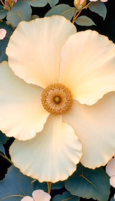 Stamens Wallpapers for Samsung Galaxy Z Fold4/Z Fold5/Z Fold6 (1812x2176): flowers, blossom, arrangement, petals