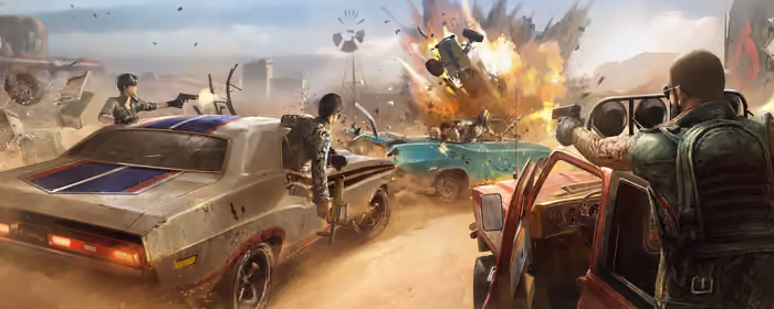 Games wallpapers: PUBG: Battlegrounds, battle, explosion, desert