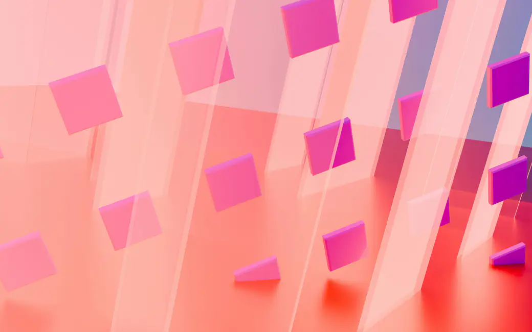 Minimalist Geometric Gradient Design — desktop and phone wallpaper, free download
