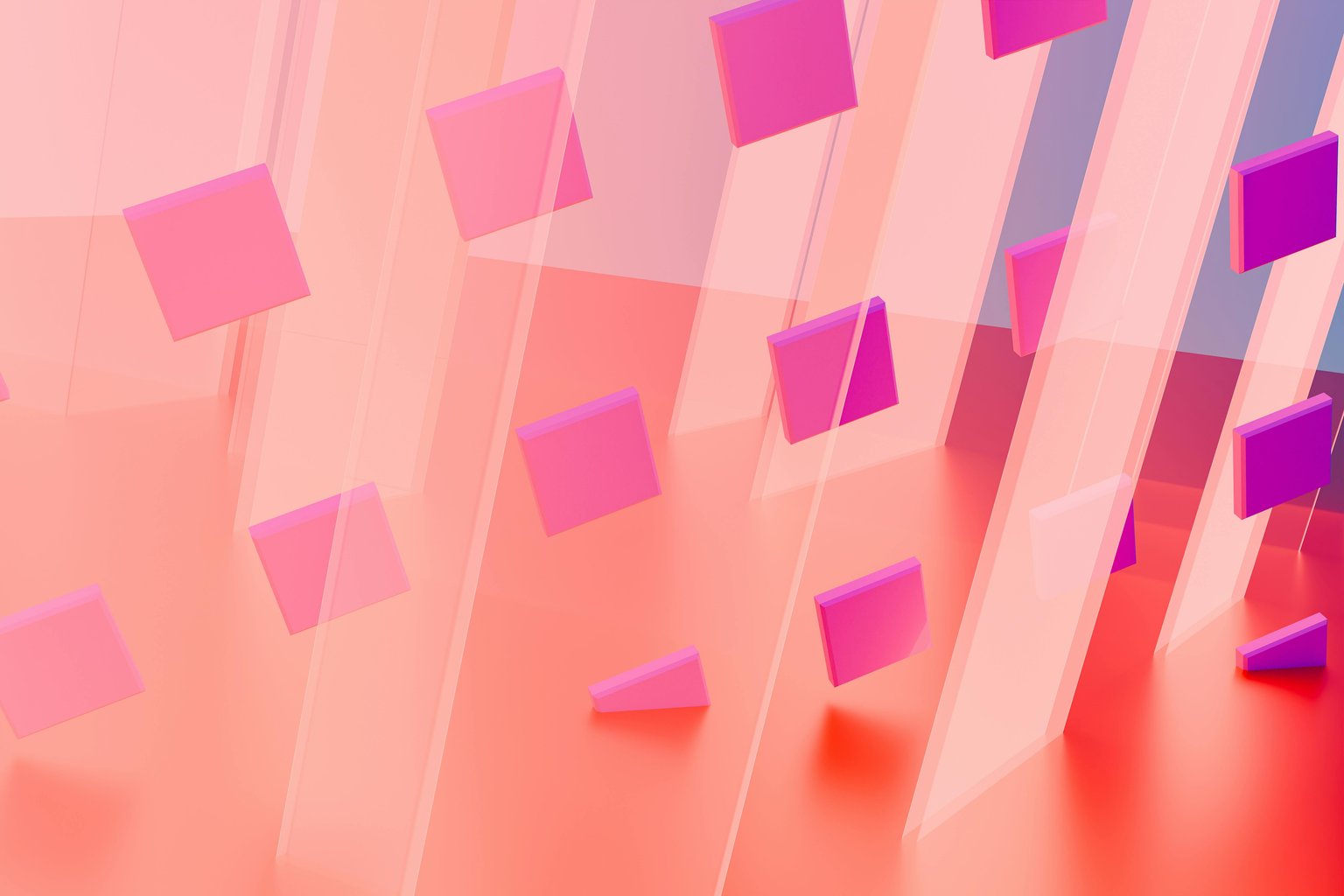 Minimalist Geometric Gradient Design - Microsoft Surface 12.4″ wallpapers in 1536x1024 resolution