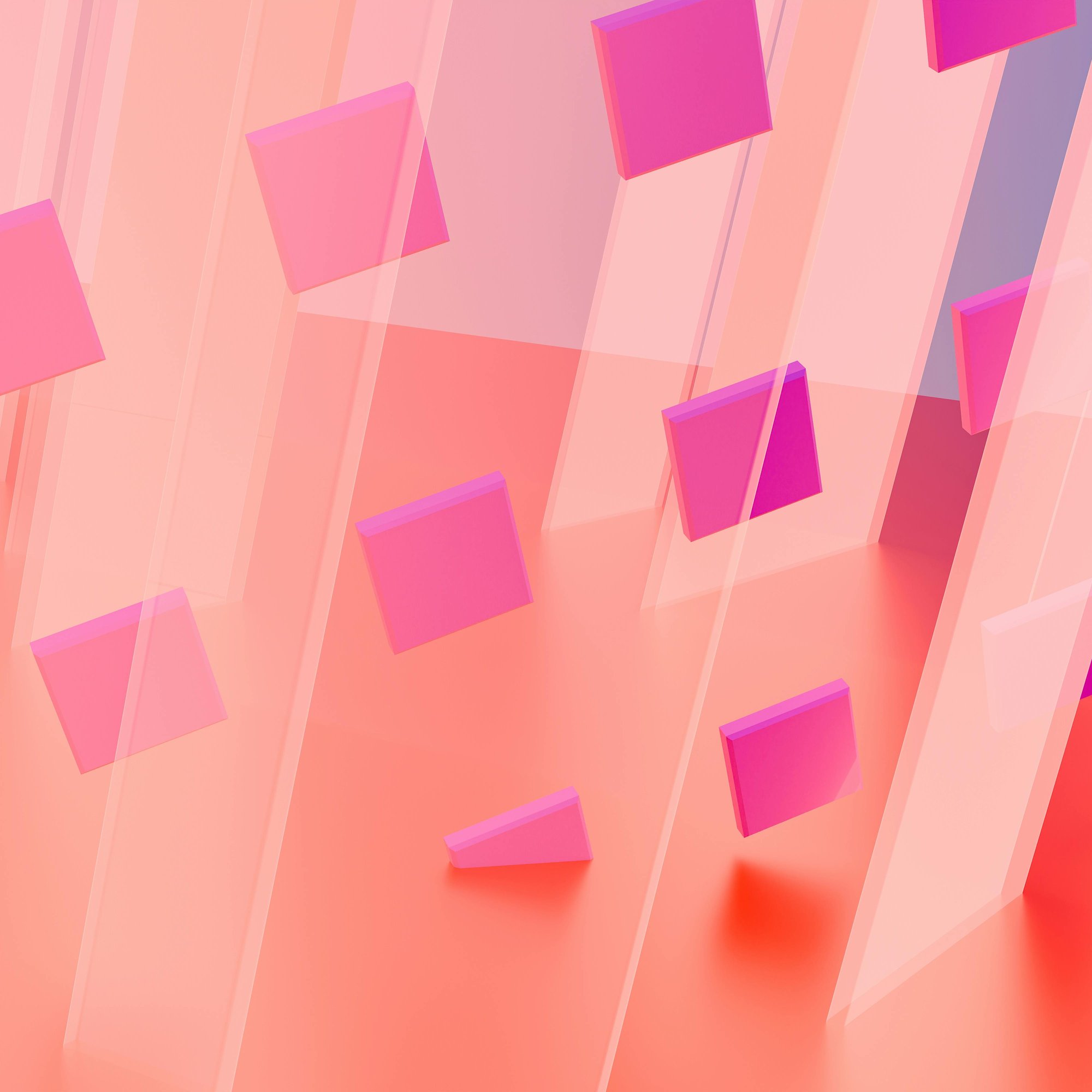 Minimalist Geometric Gradient Design - Wallpapers for Samsung/Xiaomi in 2000x2000 resolution