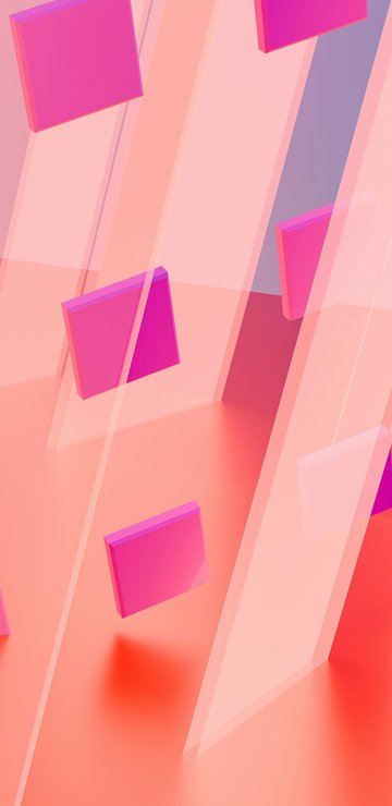 Minimalist Geometric Gradient Design - Wallpapers for Samsung in 360x740 resolution
