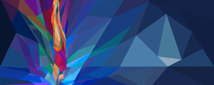 5K2K UltraWide 21:9 обои low poly (5120x2160): low poly, дайвер, бассейн, вода