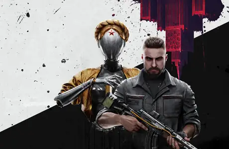Games wallpapers: Atomic Heart, android, robot, weapons