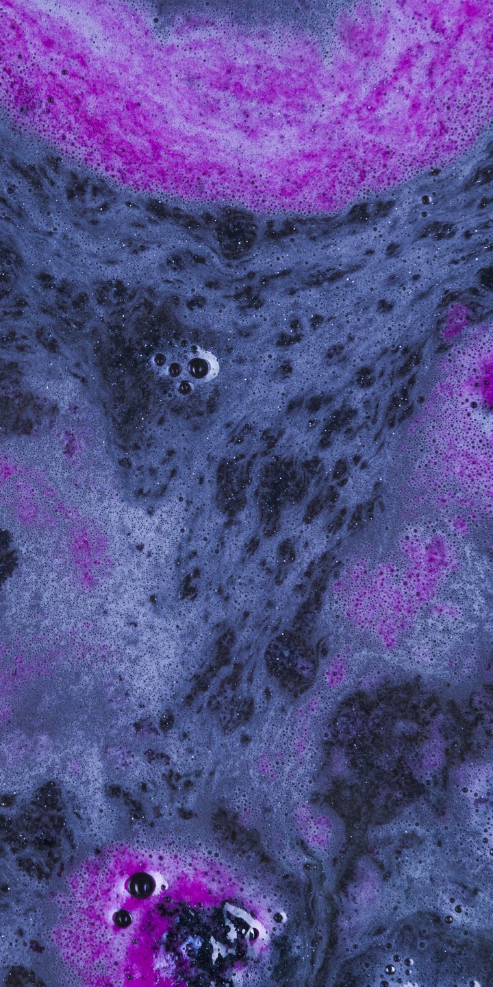 Purple Paint Bubbles Texture - Wallpapers for Samsung Galaxy A03s, Xiaomi Redmi 7A, POCO C3 in 720x1440 resolution