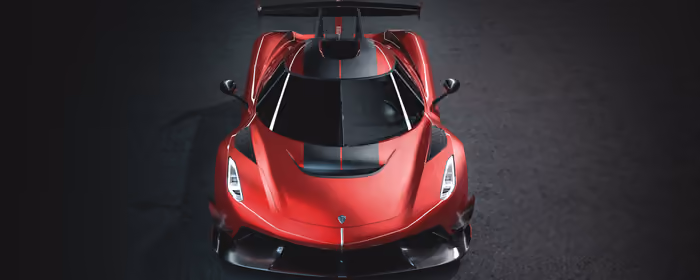 UltraWide 21:9 обои трасса (2560x1080): Koenigsegg Jesko, карбон, спойлер, суперкар