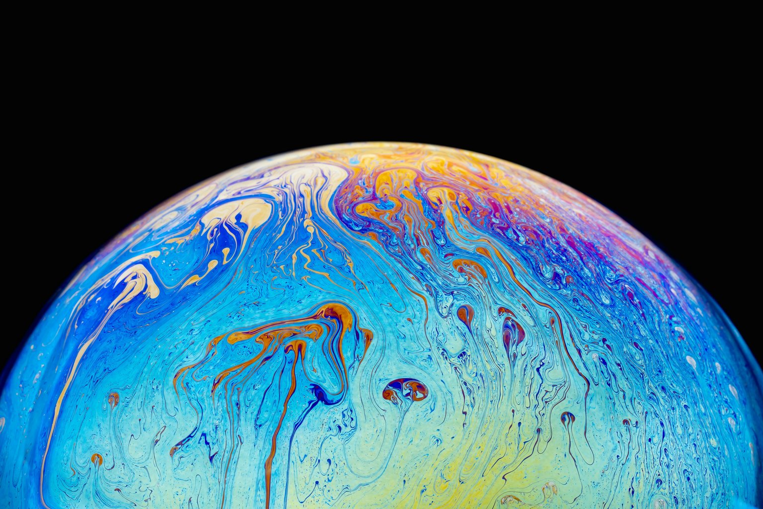 Soap Bubble Planet Texture - Microsoft Surface 12.4″ wallpapers in 1536x1024 resolution