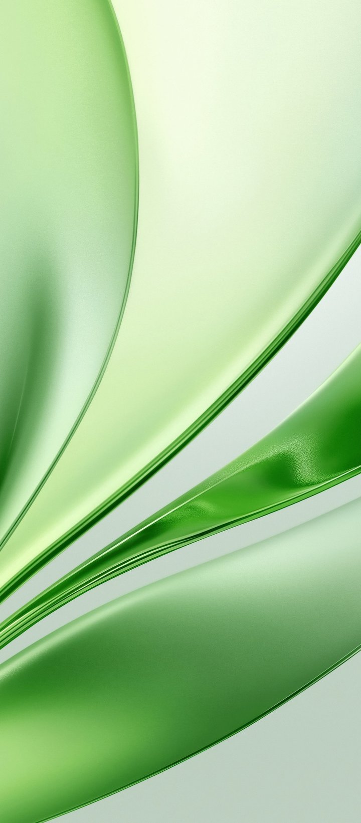 Green Abstract Minimal Layers - Wallpapers for Xiaomi Redmi 14C, POCO C71/C75/M7, Infinix Note 8 in 720x1640 resolution