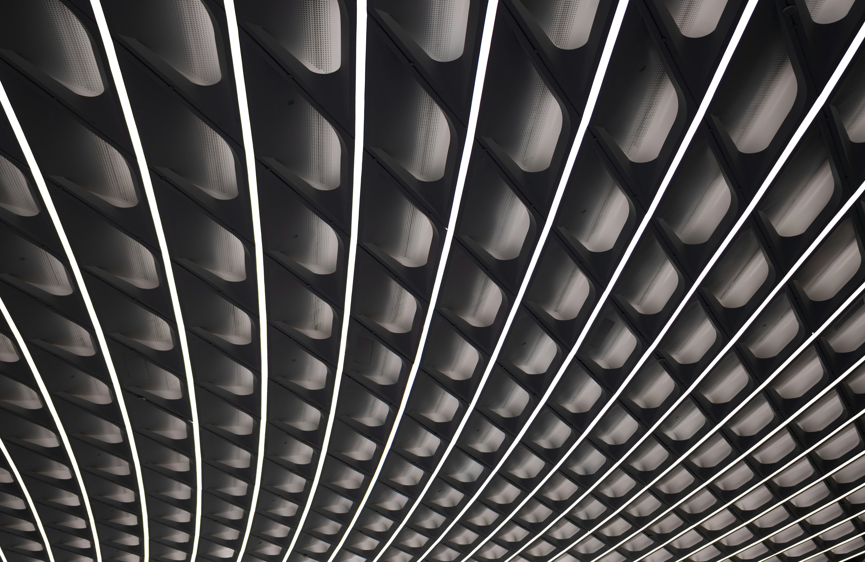 Perforated metal facade - Wallpapers for Apple MacBook 14.2″ in 3024x1964 resolution