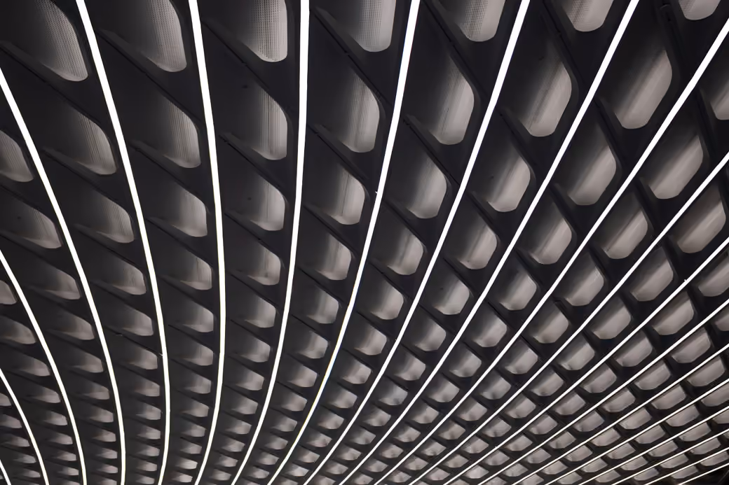 Perforated metal facade - Wallpapers for Apple MacBook 16″ in 3072x1920 resolution