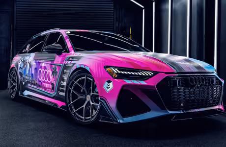 Cars wallpapers: Audi RS 6, garage, sports car, luxury