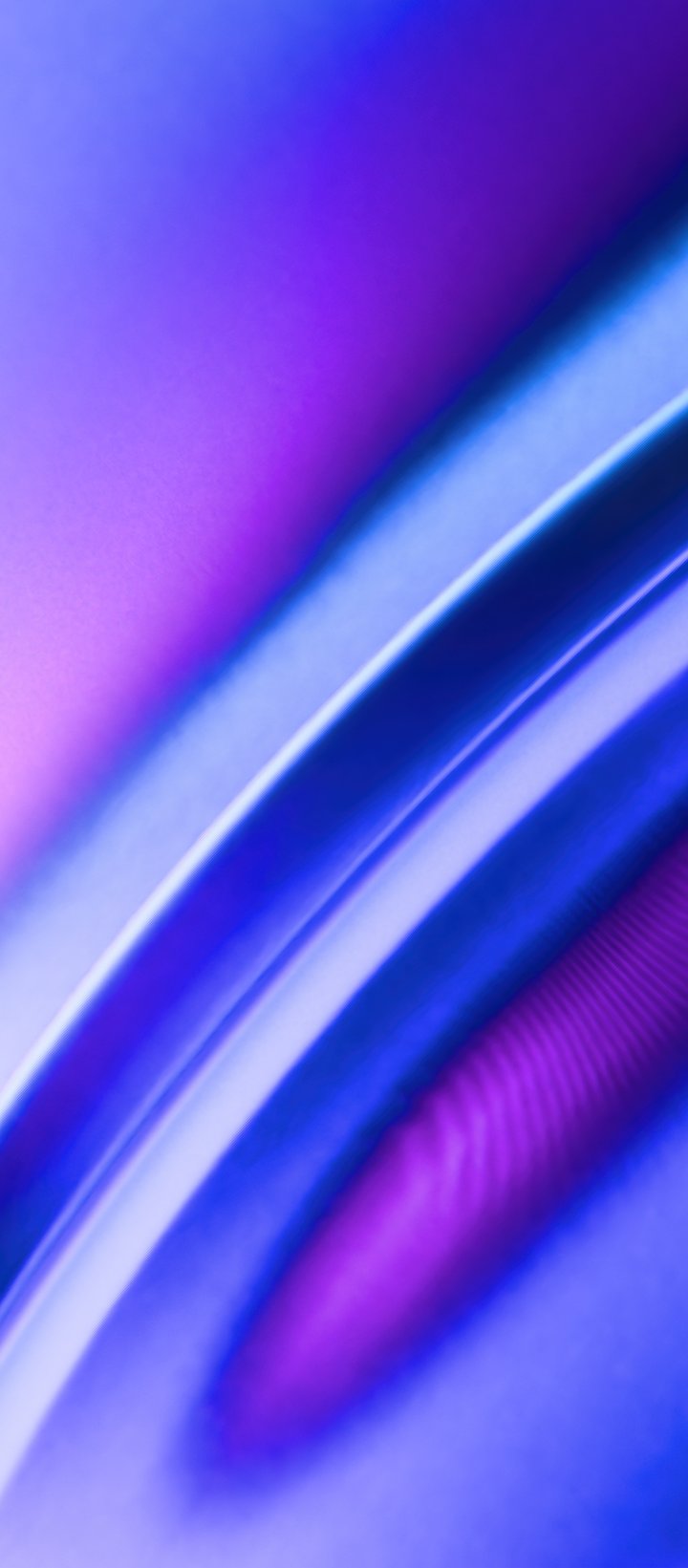 Minimalist Purple Waves Gradient - Wallpapers for Xiaomi Redmi 14C, POCO C71/C75/M7, Infinix Note 8 in 720x1640 resolution