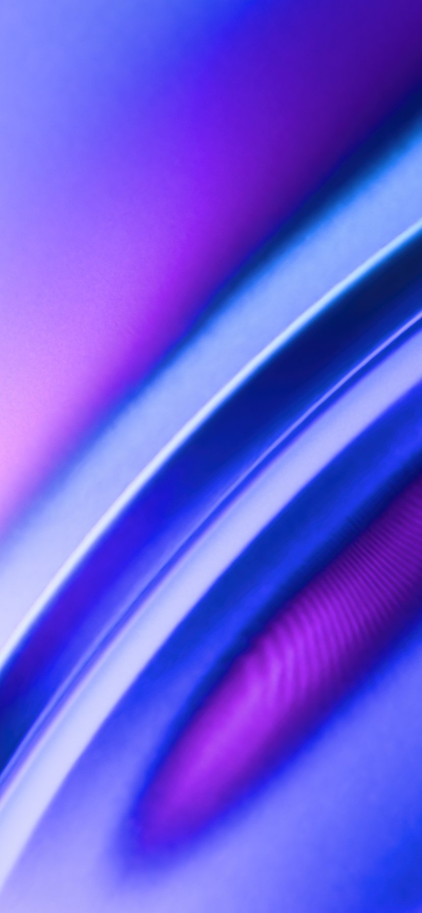 Minimalist Purple Waves Gradient - Wallpapers for iPhone 11/XR in 828x1792 resolution