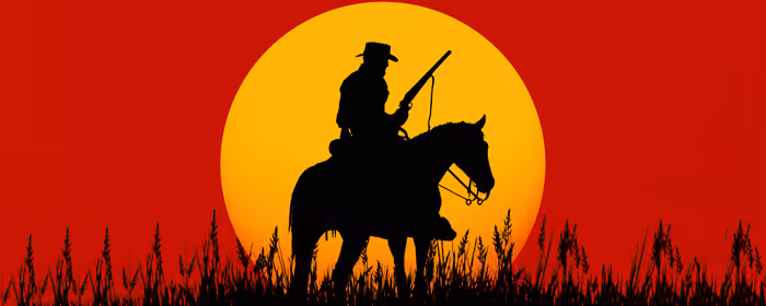 UltraWide 21:9 Western wallpapers (3440x1440): Red Dead Redemption 2, cowboy, sunset, horse