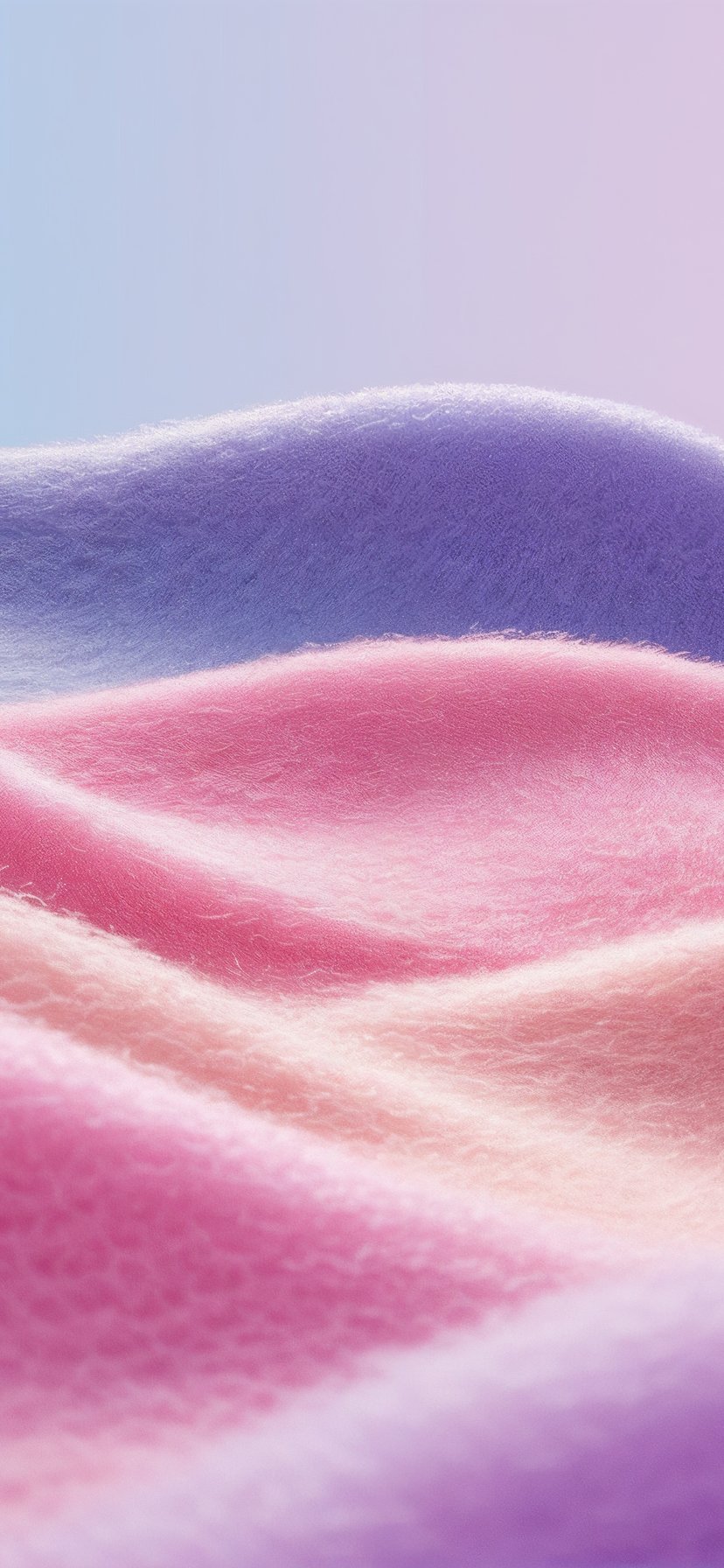 Pastel Waves on Soft Cloth - Wallpapers for iPhone 11/XR in 828x1792 resolution