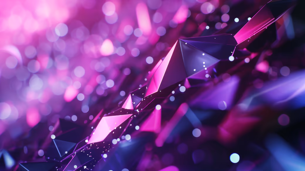 Purple crystals with glitter - Wallpapers for Nokia, Samsung in 360x640 resolution