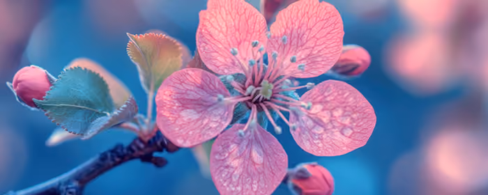 UltraWide 21:9 wallpapers (3440x1440): apple tree, macro, stamens, branch