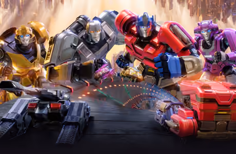 Autobot Laptop Wallpapers for WXGA (1366x768): Transformers One, robot, character, poster