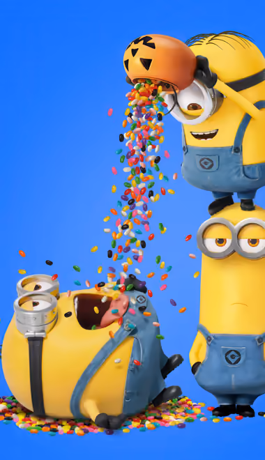 Minions Wallpapers for Samsung (360x740): Minions, candy, cartoon, glasses