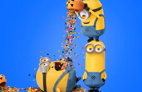 Sweet Wallpapers for iPad Pro 11″ (2388x2388): Minions, candy, cartoon, glasses