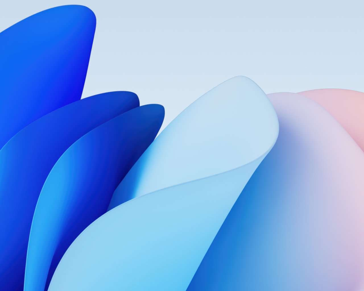 Pastel Gradient Layers with Waves - SXGA wallpapers in 1280x1024 resolution