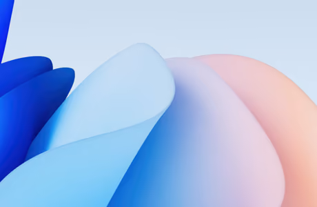 Пастельные абстрактные обои для Apple iMac (4480x2520): минимализм, слои, градиент, волны
