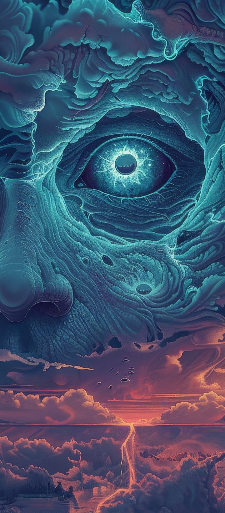 The Heavenly Ghost - Wallpapers for Xiaomi Redmi 14C, POCO C71/C75/M7, Infinix Note 8 in 720x1640 resolution