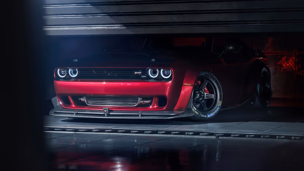 Dodge Challenger SRT with Carbon Kit — desktop and phone wallpaper, free download