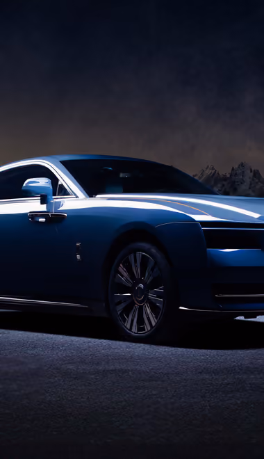 Rolls-Royce Wallpapers for iPhone 11 Pro Max (1242x2688): Rolls-Royce Spectre, luxury car, coupe, Spirit of Ecstasy