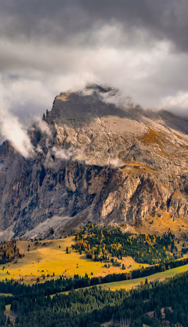 Nature wallpapers: Dolomites, Italy, mountains, valley