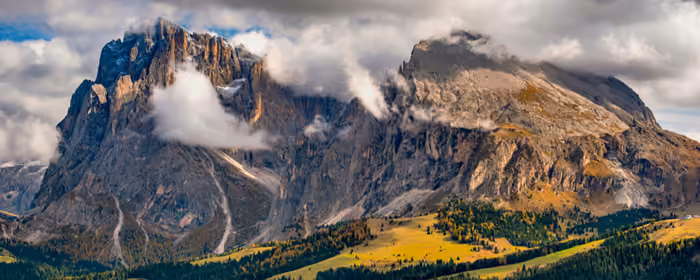 UltraWide 32:9 wallpapers (5120x1440): Dolomites, Italy, mountains, valley